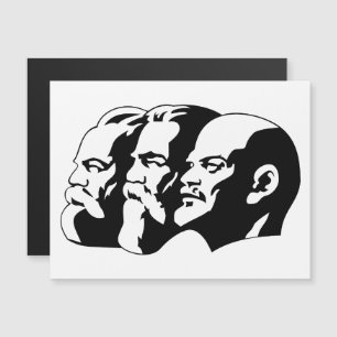 Lenin, Marx, Engels, Sowjetunion, Kommunismus Magneteinladung