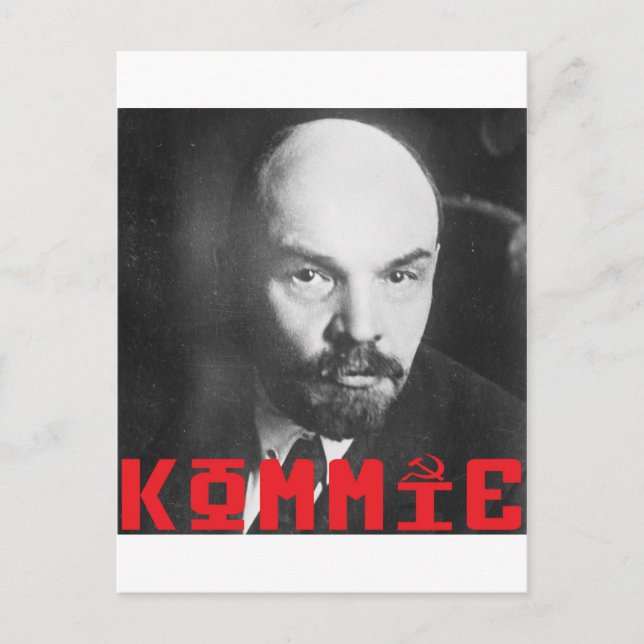 Lenin Postkarte (Vorderseite)