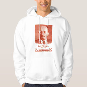 Lenin-Rot Hoodie