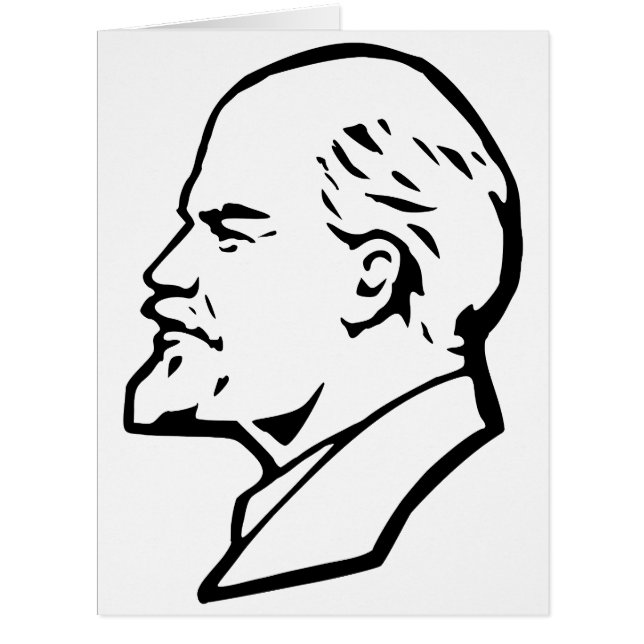 Lenin, UdSSR, CCCP, sowjetische Gewerkschaft, Komm (Vorderseite)