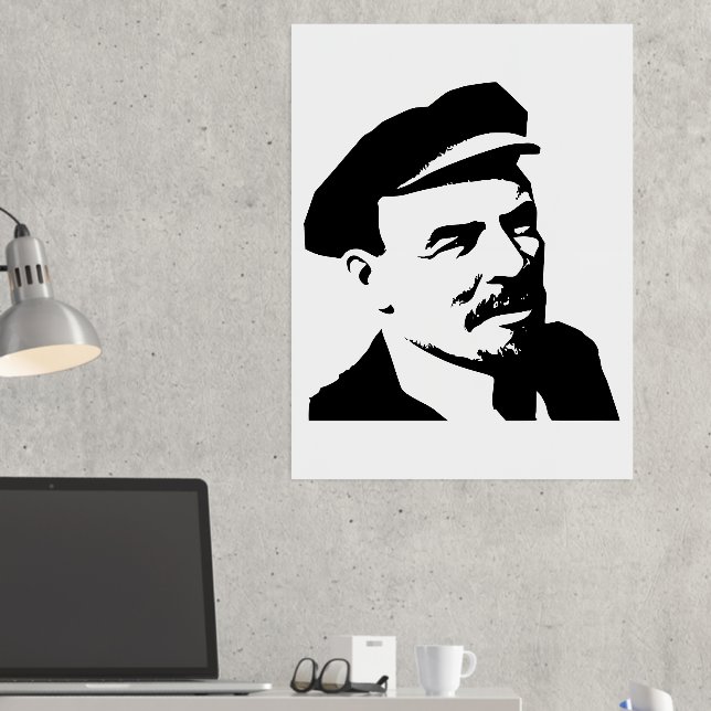 Lenin, UdSSR, CCCP, sowjetische Gewerkschaft, Komm Foliendrucke (In Situ (Schreibtisch 2))