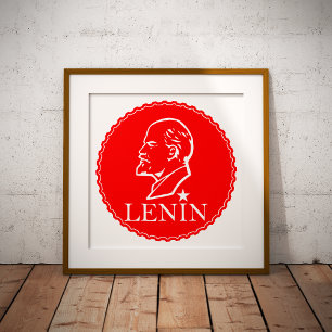 Lenin, UdSSR, CCCP, sowjetische Gewerkschaft, Komm Foliendrucke
