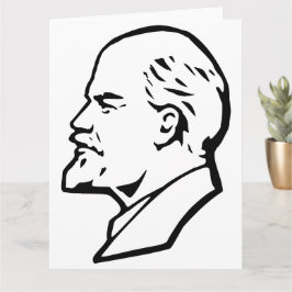 Lenin, UdSSR, CCCP, sowjetische Gewerkschaft, Komm Karte