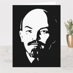 Lenin, UdSSR, CCCP, sowjetische Gewerkschaft, Komm Karte
