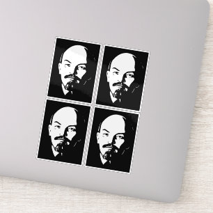 Lenin, UdSSR, CCCP, Sowjetunion, Kommunismus Aufkleber