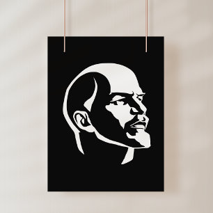 Lenin, UdSSR, CCCP, Sowjetunion, Kommunismus Fotodruck