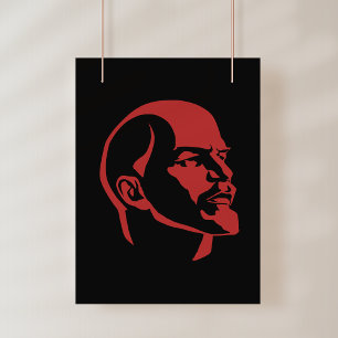 Lenin, UdSSR, CCCP, Sowjetunion, Kommunismus Fotodruck