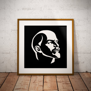 Lenin, UdSSR, CCCP, Sowjetunion, Kommunismus Poster