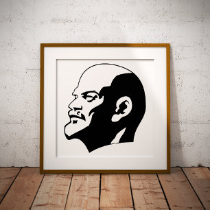 Lenin, UdSSR, CCCP, Sowjetunion, Kommunismus Poster