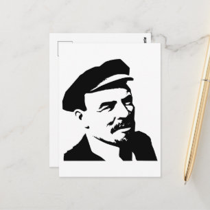 Lenin, UdSSR, CCCP, Sowjetunion, Kommunismus Postkarte