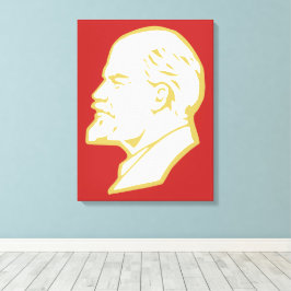 Lenin, USSR, CCCP, Soviet Union, Communism Leinwanddruck