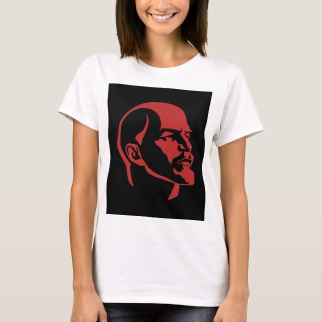 Lenin, USSR, CCCP, Soviet Union, Communism T-Shirt (Vorderseite)
