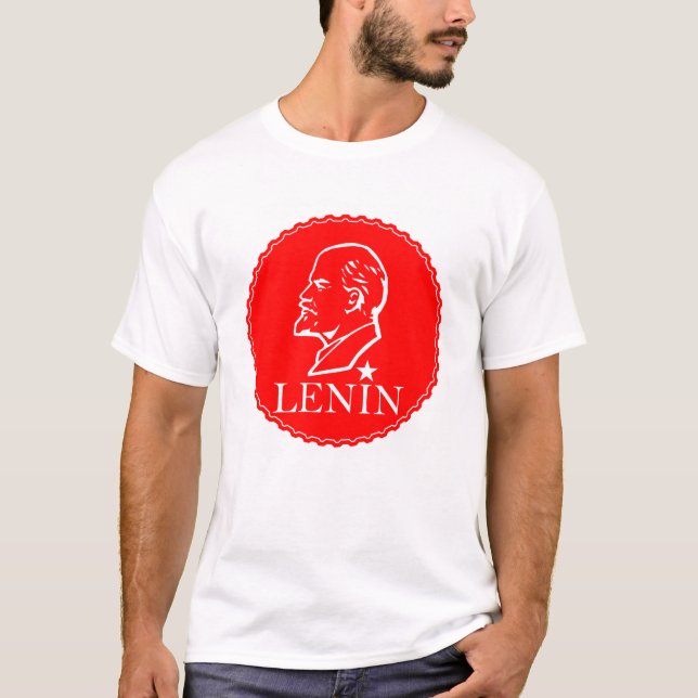 Lenin, USSR, CCCP, Soviet Union, Communism T-Shirt (Vorderseite)