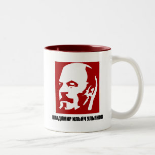 Lenin Zweifarbige Tasse