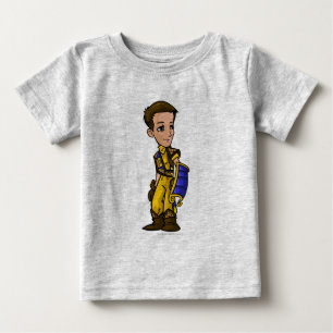 Lenkbar-verlorener Wüsten-Personal-Spieler Baby T-shirt