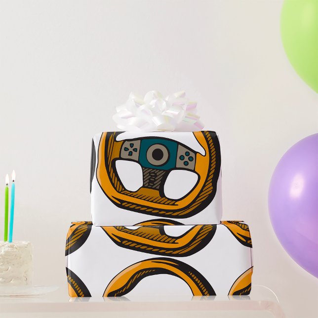 Lenkrad Geschenkpapier (Von Creator hochgeladen)