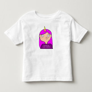 Lenkradkleid bin ich ein Einhorn Kleinkind T-shirt