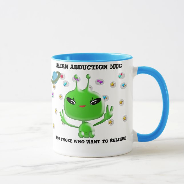 L'enlèvement d'Alien Mug pour ceux qui veulent cro (Droite)
