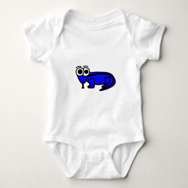 Lennie Lizard Baby Strampler (Vorderseite)