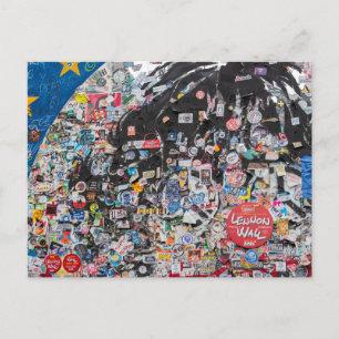 Lennon Wall in Prag - Tschechische Republik Postkarte