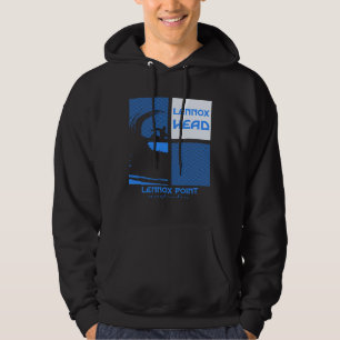 Lennox Head Australia Lennox Point Blue Hoodie