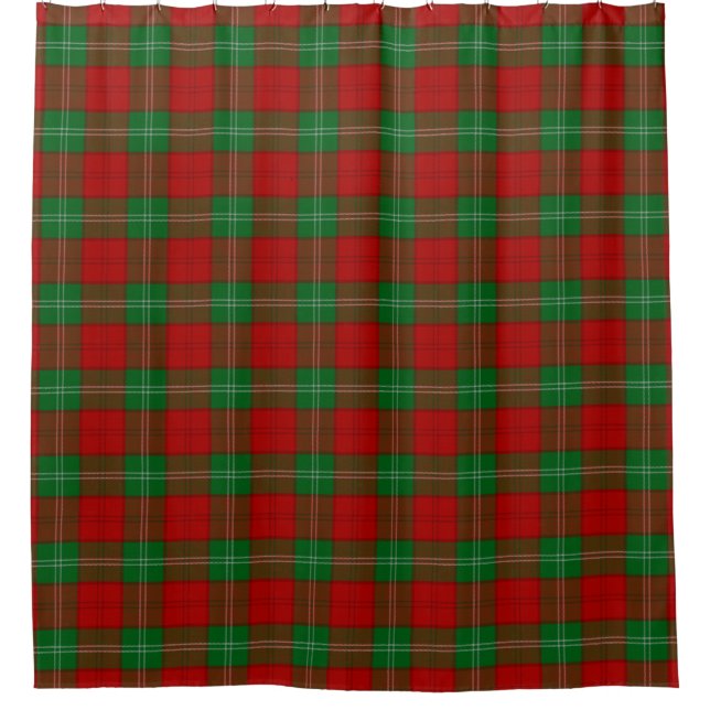 Lennox Tartan Duschvorhang (Vorderseite)