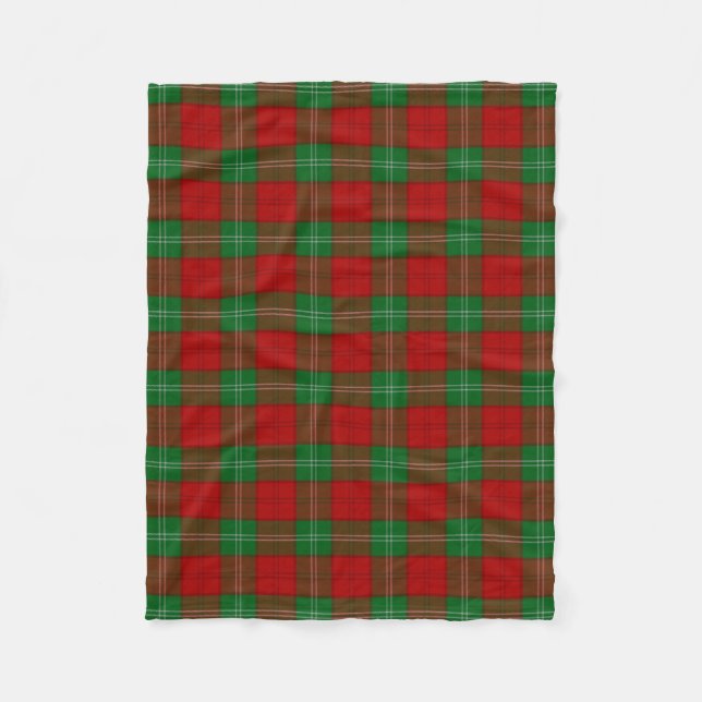 Lennox Tartan Fleecedecke (Vorderseite)