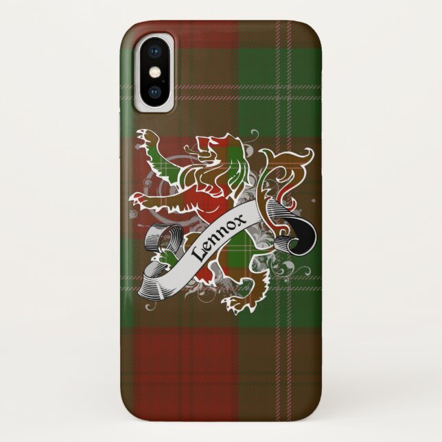 Lennox Tartan Lion Case-Mate iPhone Hülle (Rückseite)