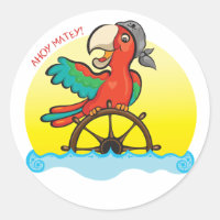 Lenny der Piraten-Papagei