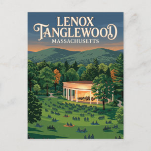 Lenox Tanglewood Massachusetts Postkarte