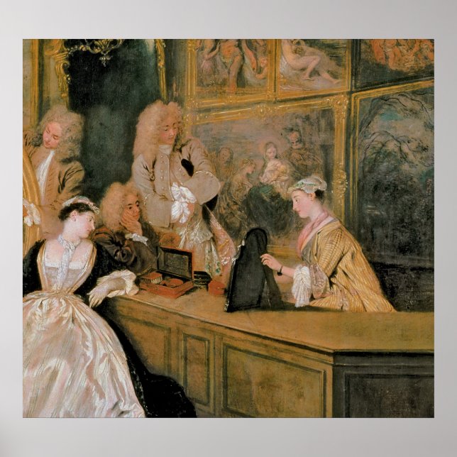 L'Enseie de Gersaint, 1720 Poster (Vorne)