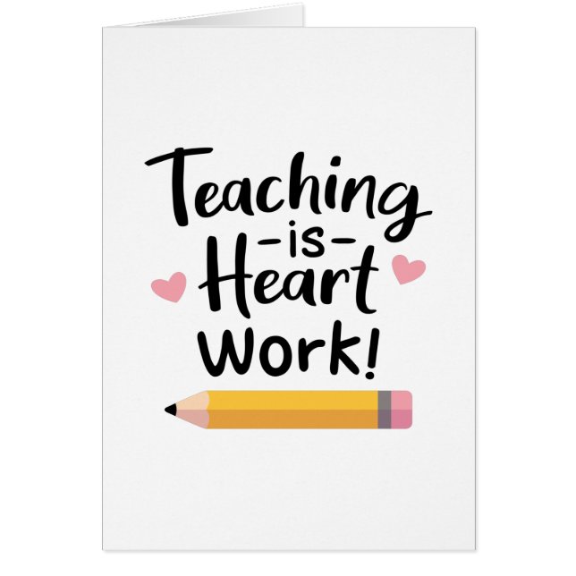L'Enseignement Est Le Travail Du Coeur, L'Apprécia (Devant)