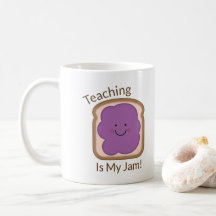 L'enseignement est ma tasse de café de confiture