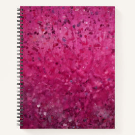 Lentejuelas en Rosa Intenso Notizbuch