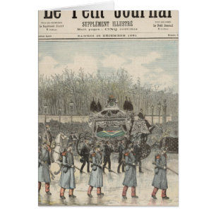 L'enterrement de l'empereur du Brésil