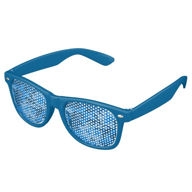 Lentilles en Camo Bleu Lunettes de soleil/ Nuances (Angulaire)