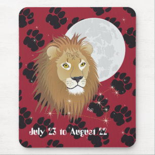 Leo 23. Juli bis August 22 Mouse Pad Mousepad