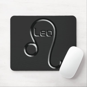 LEO, Abstract Design of the Zodiac Sign, Mousepad