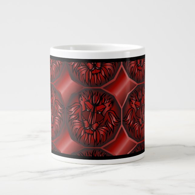 Leo Anpassbare große Tasse (Vorderseite)