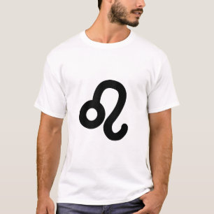 Leo Astrologisches Symbol Zeichen 6 T-Shirt