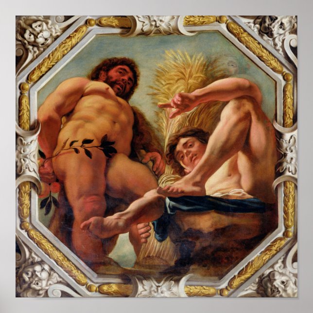 Leo, aus den Zeichen des Diakoms Poster (Vorne)