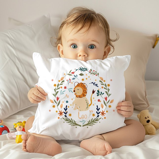 Leo Baby, Zodiac-Kinderzimmer-Dekoration Kissen (Von Creator hochgeladen)