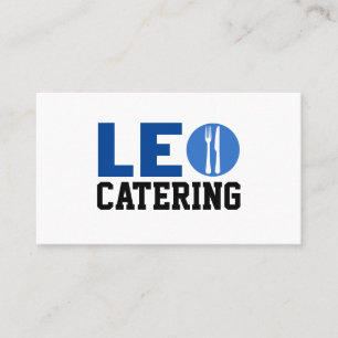 Leo Catering Visitenkarte
