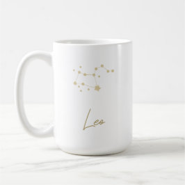 Leo Constellation Zodiac Kaffeetasse