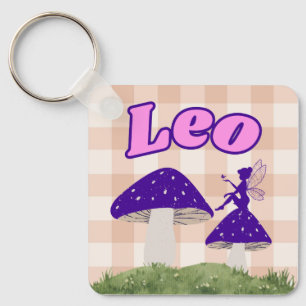 Leo Cotattcore Aesthetic Fairy Mushroom Design Schlüsselanhänger