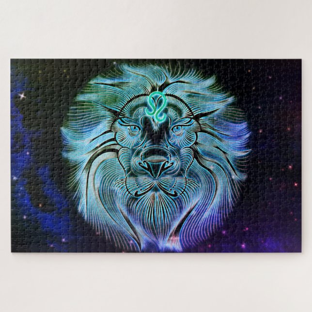 Leo das Löwenzodiakrämpel (Horizontal)