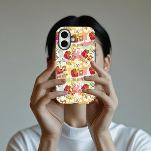 Leo der Löwenkönig des Telefons iPhone 16 Hülle