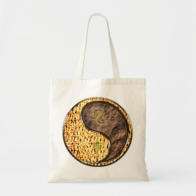 Leo & Earth Monkey Tragetasche (Vorne)