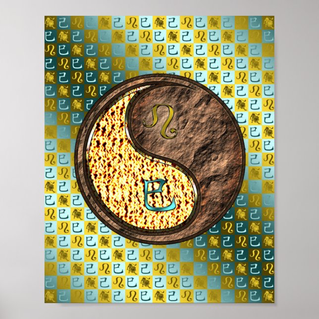 Leo & Earth Snake Poster (Vorne)