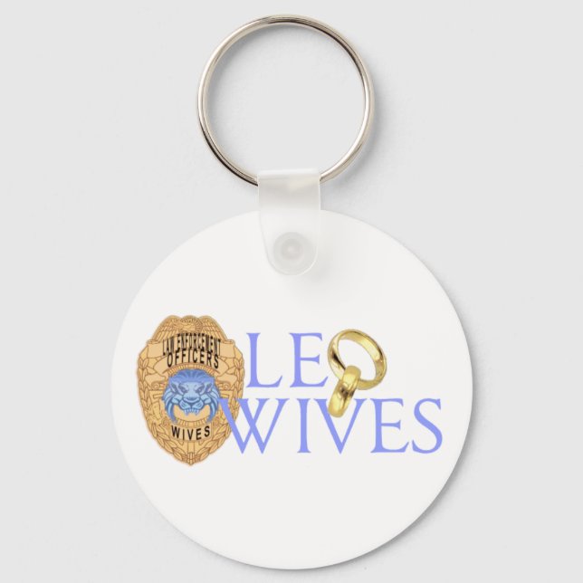 LEO-Ehefrauen Offizielles Logo Schlüsselanhänger (Vorderseite)